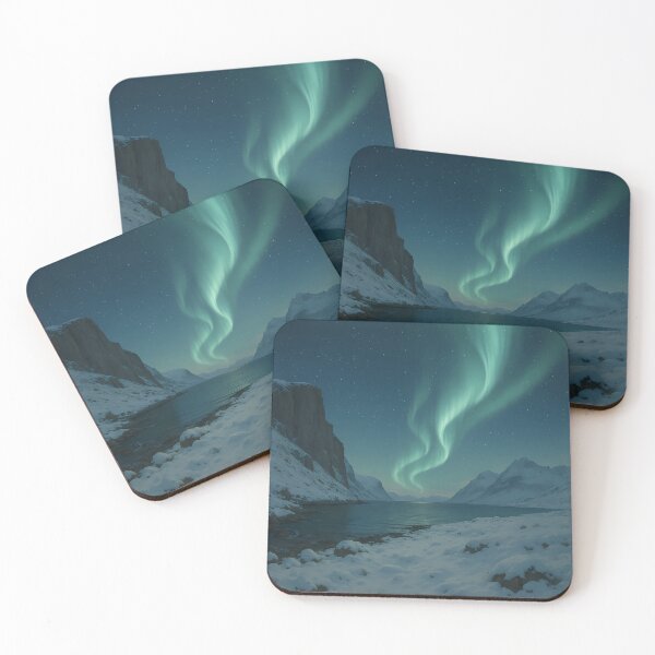 Item preview, Aurora Over the Nordic Fjord designed and sold by NorseDrip.