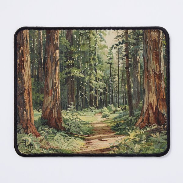 Item preview, Northern California Redwood Forest designed and sold by Myra365Art.