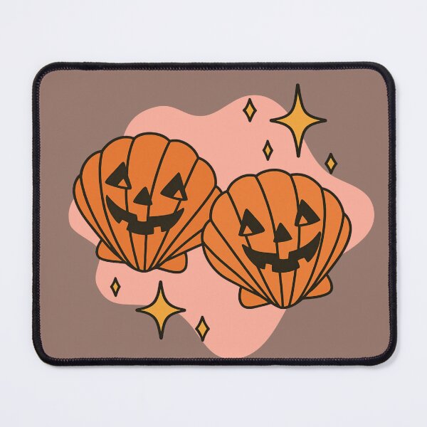 Item preview, Shell Jack-O-Lantern Pink designed and sold by Salty Girl Coastal.