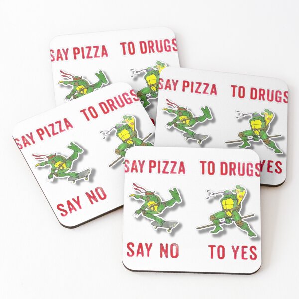Item preview, SAY PIZZA TO DRUGS SAY NO TO YES MEME designed and sold by Oqueartecura.