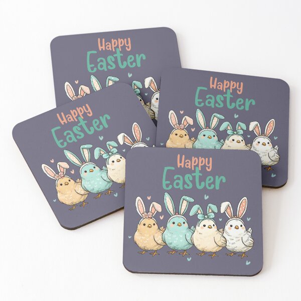 Item preview, Happy Easter Birds Design | Cute Spring Artwork | Fun Holiday Gift Idea designed and sold by TheRamesCo.