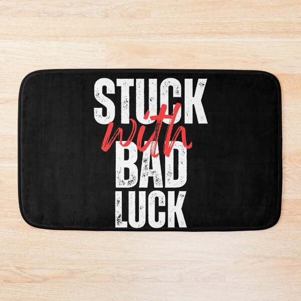 Item preview, Stuck With Bad Luck – Bold Grunge Typography Design designed and sold by Karim-Karem.