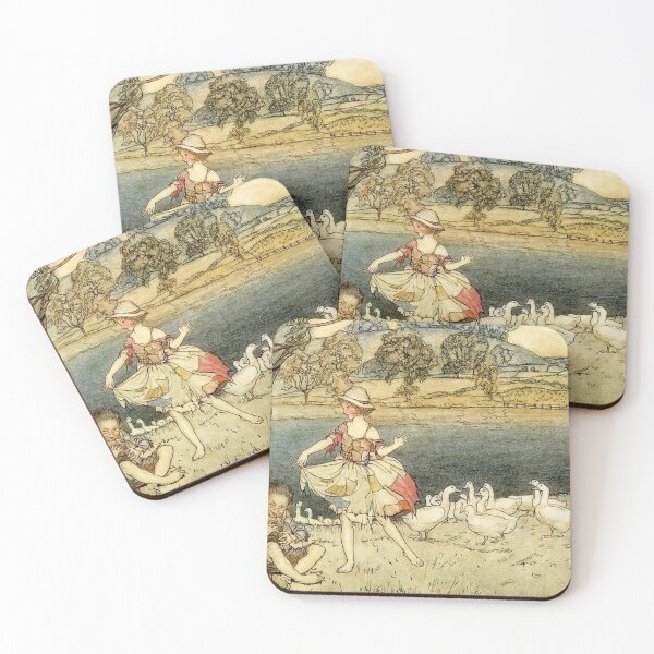 Item preview, Tattercoats Dancing by Arthur Rackham designed and sold by RickE.