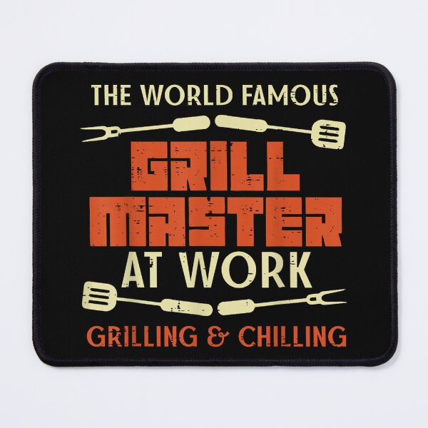 Item preview, Grill Master At Work: Grilling and Chilling Design designed and sold by ChaaiTee.