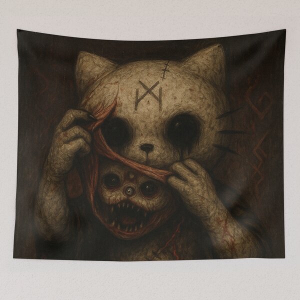 Item preview, Hello Kitty and the Dark Soul Tear designed and sold by art-emissa.