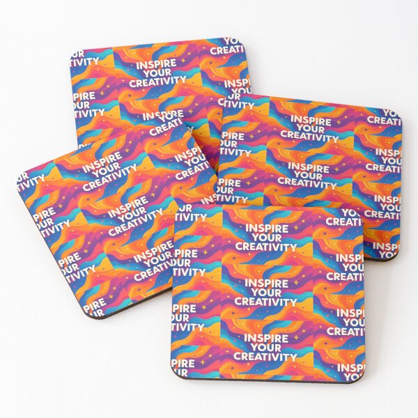 Item preview, Inspire Your Creativity Colourful Abstract designed and sold by ArtComixHaven.