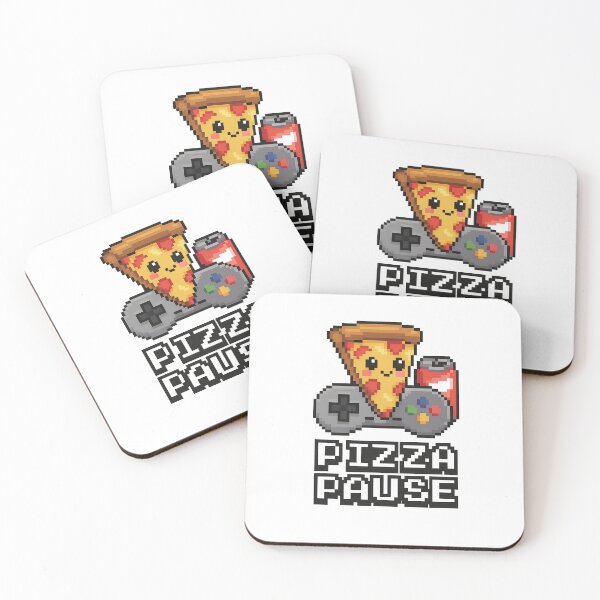Artikelvorschau, Pizza Pause – Retro Gaming Humor Essen & Gamer Life Design entworfen und verkauft von jimnicklaus.