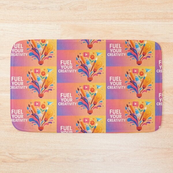 Item preview, Fuel Your Creativity Poster designed and sold by ArtComixHaven.