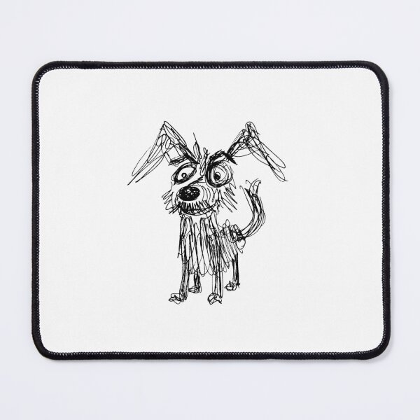 Item preview, Scribble Pup – Quirky Dog Sketch Art designed and sold by planetGDstudio.
