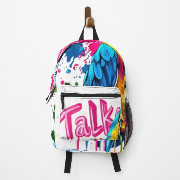 Item preview, Talkative Mood – Colorful Parrot Graffiti Design designed and sold by AlexLineArt.