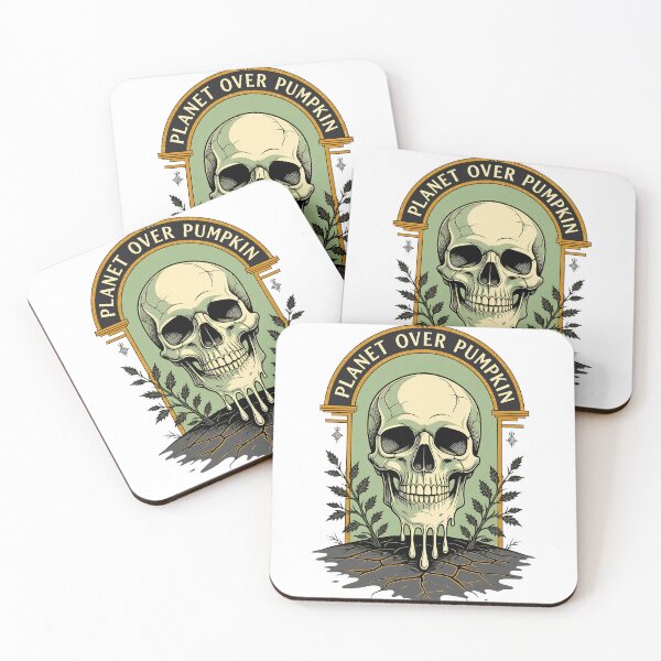 Item preview, Eco-Horror Melting Earth Skull Design   designed and sold by zoughlal.