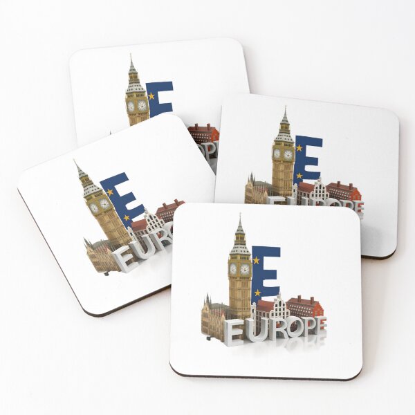 Item preview, 3D Europe Design | Realistic Landmark Art T-shirt designed and sold by TTCCAI.