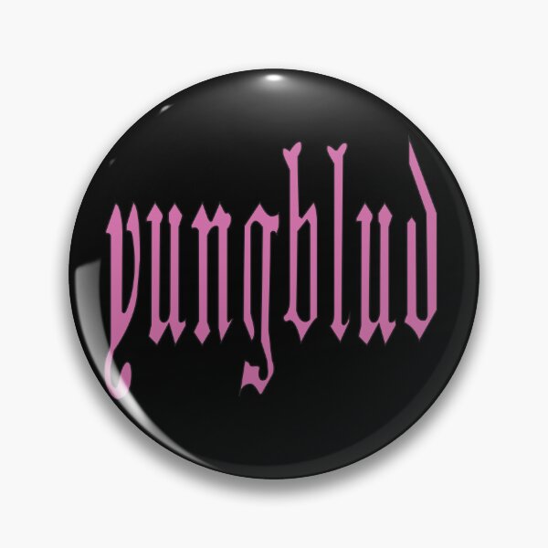 Item preview, YUNGBLUD pink old english style font designed and sold by syderz.