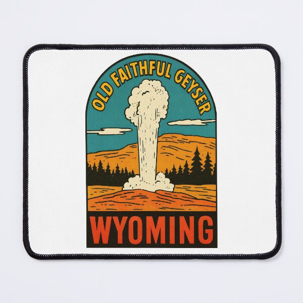 Item preview, Old Faithful Vintage Style Decal designed and sold by Decal Mania.