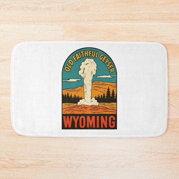 Item preview, Old Faithful Vintage Style Decal designed and sold by Decal Mania.