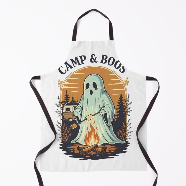 Item preview, Haunted Camping Ghost Roasting Marshmallow designed and sold by zoughlal.
