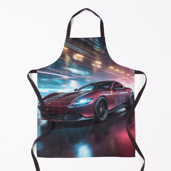 Item preview, Ferrari Roma Illustration – Modern Italian Elegance in Art designed and sold by AutoPopStudio.