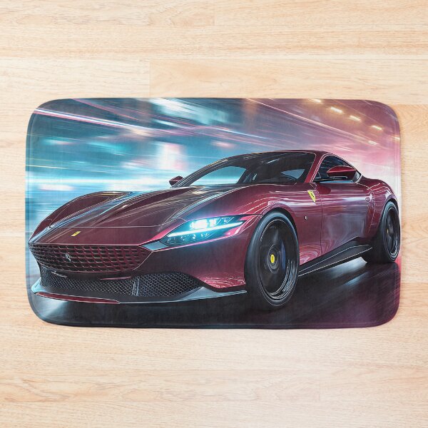 Item preview, Ferrari Roma Illustration – Modern Italian Elegance in Art designed and sold by AutoPopStudio.