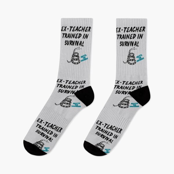 Item preview, Ex teacher snarky saying designed and sold by outtaschool.