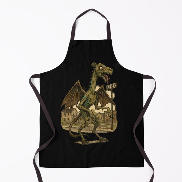 Item preview, Zombie Jersey Devil – Undead Pine Barrens Legend Tee designed and sold by Taberland.