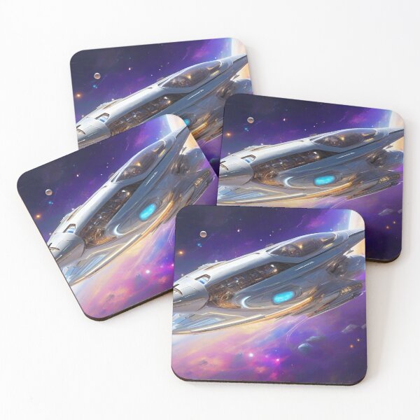 Item preview,  Futuristic Spaceship | Sci-Fi Galaxy Artwork T-shirt designed and sold by TTCCAI.