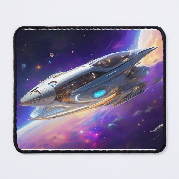 Item preview,  Futuristic Spaceship | Sci-Fi Galaxy Artwork T-shirt designed and sold by TTCCAI.
