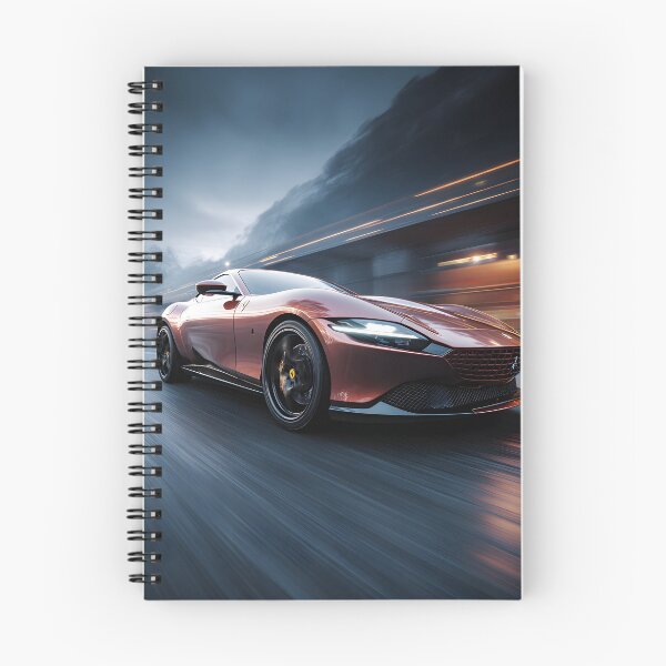Item preview, Ferrari Roma Luxury Supercar Digital Artwork designed and sold by AutoPopStudio.