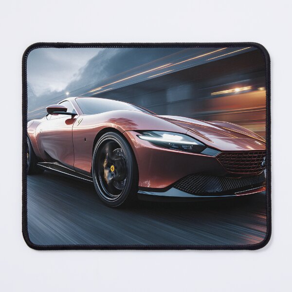 Item preview, Ferrari Roma Luxury Supercar Digital Artwork designed and sold by AutoPopStudio.