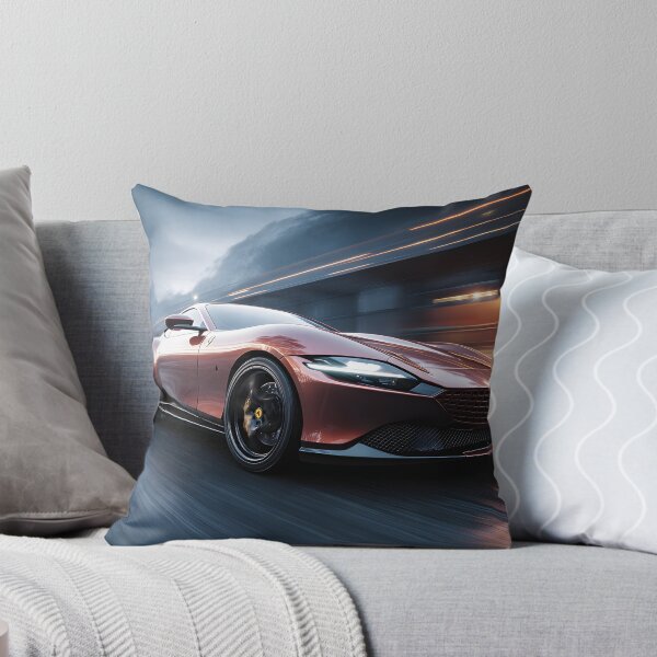 Artikelvorschau, Ferrari Roma Luxus-Supersportwagen Digitales Kunstwerk entworfen und verkauft von AutoPopStudio.