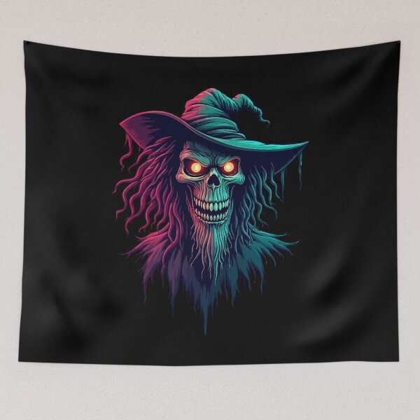 Item preview, Neon Scarecrow – Horror Art in Cyberpunk Style designed and sold by Hans-Design.