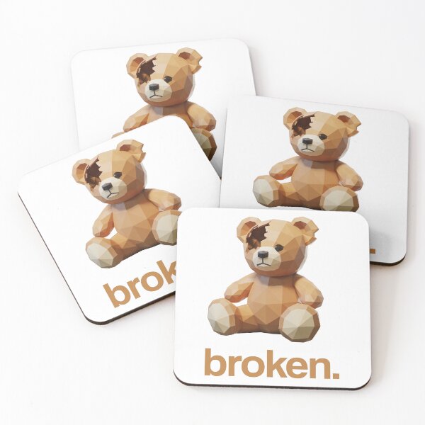 Item preview, Broken. (Low Poly Teddy Bear) designed and sold by Subtext Design.