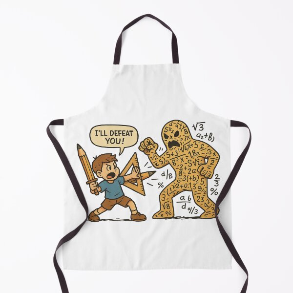 Item preview, Defeat Math Monster – Back to School Motivation designed and sold by EchoDimension.