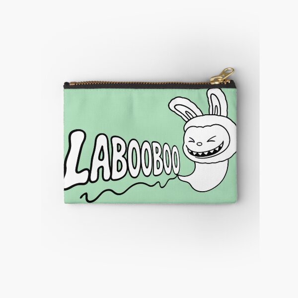 Item preview, Labubu Ghost with Labooboo Text Cartoon Style designed and sold by Labutoon.