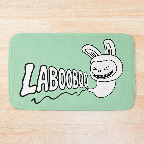 Item preview, Labubu Ghost with Labooboo Text Cartoon Style designed and sold by Labutoon.