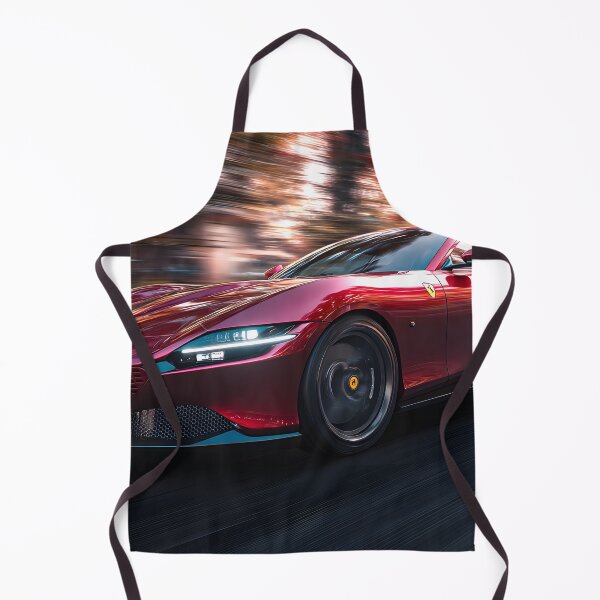 Item preview, Ferrari Roma Exotic Car Illustration Print designed and sold by AutoPopStudio.