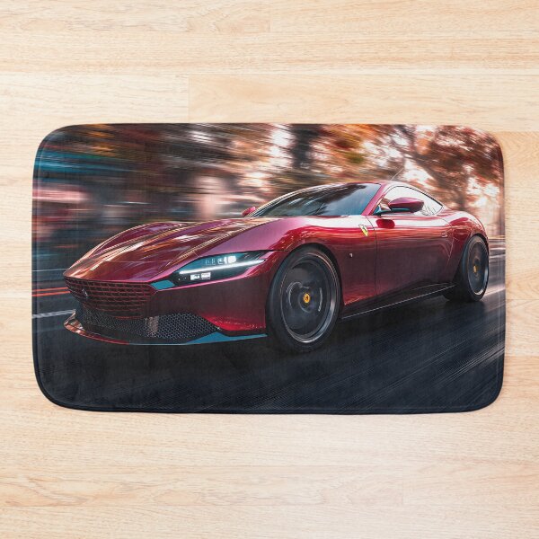 Item preview, Ferrari Roma Exotic Car Illustration Print designed and sold by AutoPopStudio.