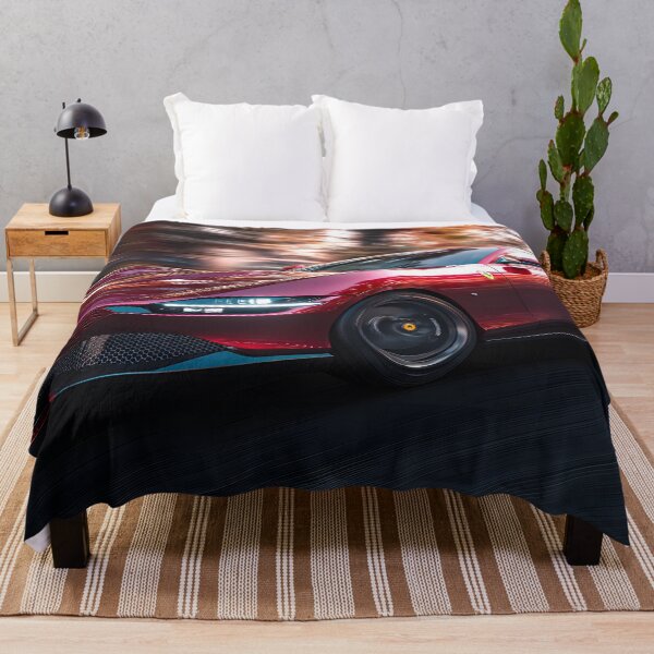 Item preview, Ferrari Roma Exotic Car Illustration Print designed and sold by AutoPopStudio.