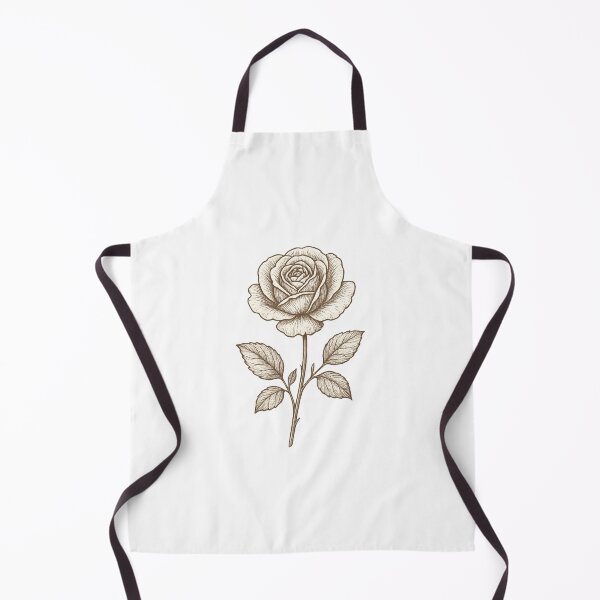 Item preview, Vintage Botanical Rose Illustration – Hand-Drawn Floral Art designed and sold by AmeliaKrysiak.