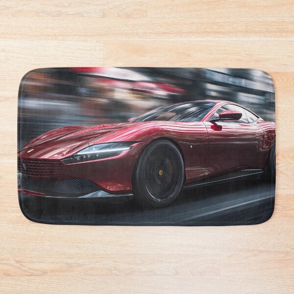 Item preview, Ferrari Roma Modern Supercar Wall Décor designed and sold by AutoPopStudio.