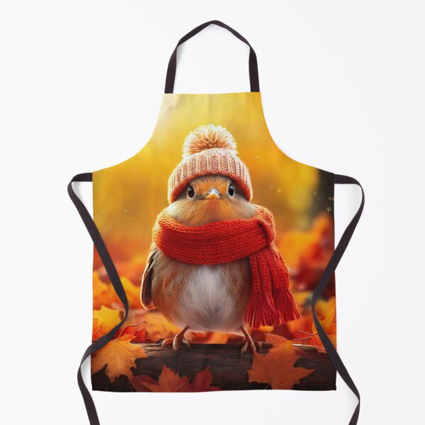 Item preview, The Winter's Herald - Whimsical Autumn Robin designed and sold by Englandbear.