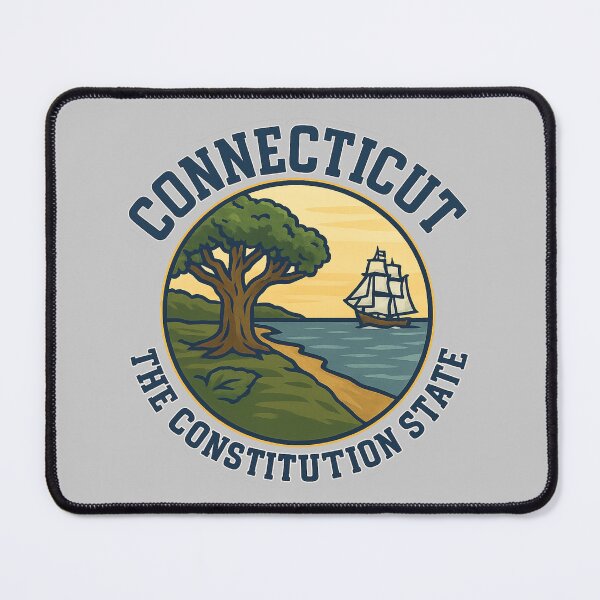 Item preview, Connecticut - The Constitution State designed and sold by GnuArt.