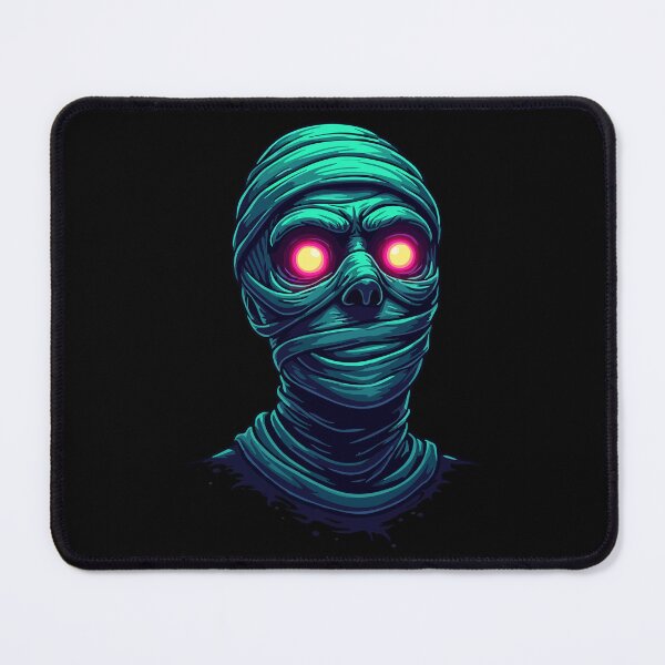 Item preview, Neon Mummy – Dark Art in Cyberpunk Horror Style designed and sold by Hans-Design.