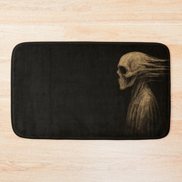 Item preview, Torn Skull Ghost – Distorted Profile Spirit in Grunge Horror Style designed and sold by Meandmyshop.