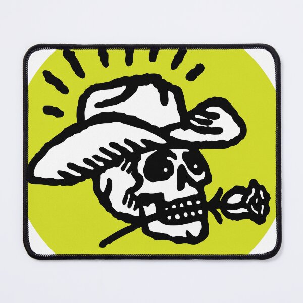 Item preview, Cowboy Skull Tattoo – Western Gothic Illustration designed and sold by PIXEL POP DESIGNS - Beyond the Norm!.