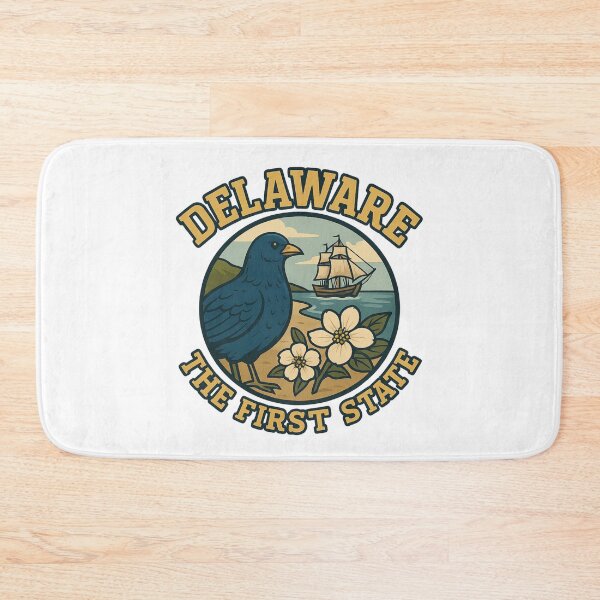 Item preview, Delaware - The First State designed and sold by GnuArt.