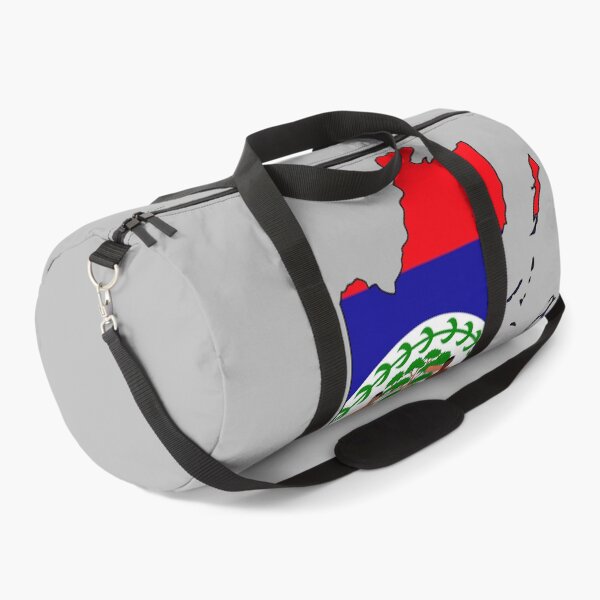 Item preview, Flag map of Belize designed and sold by visual adventures.