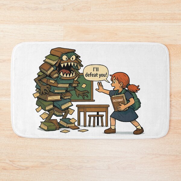 Item preview, Book Battle – Back to School Magic designed and sold by EchoDimension.