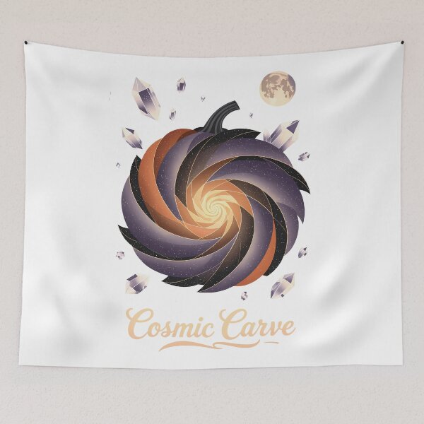 Item preview, Surreal Cosmic Pumpkin Galaxy Swirl   designed and sold by zoughlal.