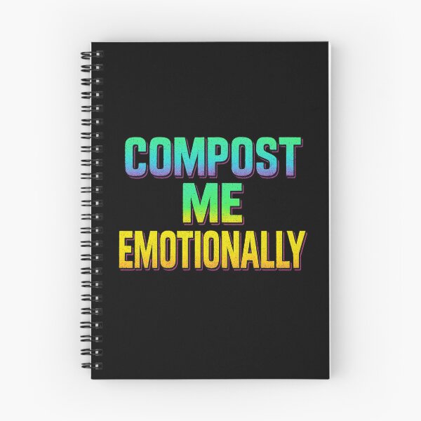 Item preview, Compost Me Emotionally – Cute Gardening Humor designed and sold by Dragonfly-10.