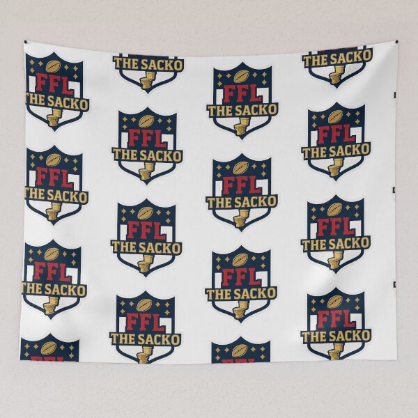 Item preview, Fantasy Football Sacko Sticker | Last Place Loser Toilet Bowl Award designed and sold by CoachEkong.